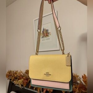 Coach Klare Crossbody in Colorblock purse
